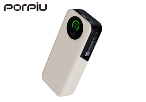 PORPIU工場卸売2025新品高品質10000mAhパワーバンクPD 22.5W高速充電ポータブルパワーバンク内蔵ケーブルLED - Product Image 3