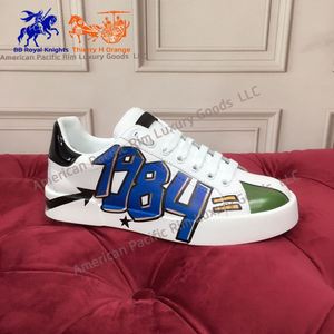 Zapatos Deportivos de Diseño de Lujo para Hombre y Mujer, Zapatillas de Cuero Genuino de Alta Calidad con Cierre de Cordones y Forro de Cuero Auténtico - Product Image 5