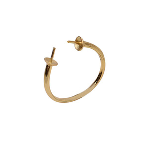 Bague à double perle en argent S925 Wenchi, style simple pour femmes, bouche ouverte, bijoux en perles DIY, bague de doigt incrustée, modèle 17010 - Product Image 5