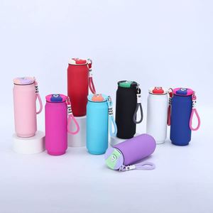 Creative Cola Can Style Insulated Tumbler 500ml 304 Stainless Steel Portable Water Cup with Carry Lanyard Leakproof <b>Reusable</b> <b>Mug</b> - Product Image 1