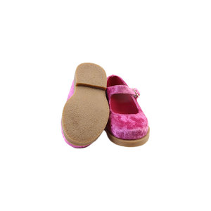Último diseño de moda niñas princesa encantadores zapatos de terciopelo niños de lujo al por mayor zapatos planos de fiesta - Product Image 5