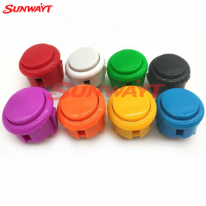 Bouton rond de 30 mm en plastique pour machine de jeu à monnayeur - Vente chaude - Product Image 4