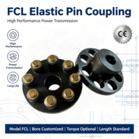 Accouplement de transmission à broches FCL, structure en acier, OEM, fonctionnement stable et fluide, haute efficacité, modèle spécifié pour le marché américain