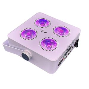 Mini 4*18W recargable <span class=keywords><strong>DMX</strong></span> inalámbrico LED Par Light 6in1 RGBWAUV luces de escenario con controlador IR iluminación de escenario con pilas - Product Image 1