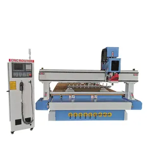 Jinan 2040 Cnc Houtbewerkingsmachine Atc Cnc Voor Meubelproductie