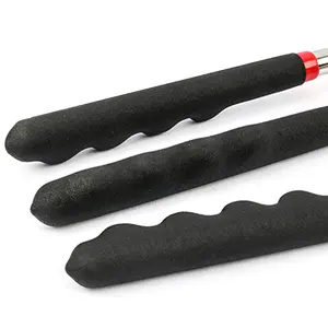 360 lente de detección de inspección telescópica retráctil espejo redondo Clip de bolsillo plateado nuevas herramientas de coche extender 7-1/4 "a 30" herramienta de bricolaje - Product Image 5