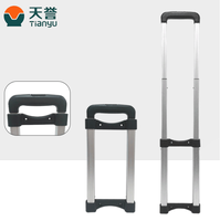 Tianyu composants de haute qualité pour accessoires de valise poignée de chariot personnalisée tige de traction en aluminium télescopique réglable