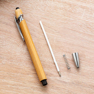 Offre Spéciale Bambou Stylo À Bille En Bois Stylo À Bille Imprimer Publicité Cadeau Tactile Stylos - Product Image 5