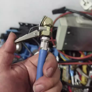 Valve de gonflage rapide pour pneus de moto et <span class=keywords><strong>voiture</strong></span>, embout de gonflage rapide 1/4 pouce, embout de gonflage pour compresseur d'air - Product Image 5