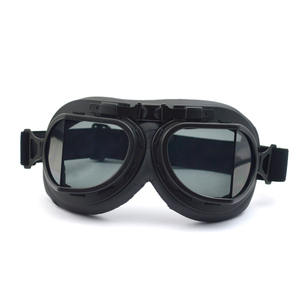 نظارات ركوب الدراجات النارية الكلاسيكية ، نظارات أمان من رغوة الوجه الناعمة ، نظارات خوذة مريحة لركوب الدراجات ، وضع العدسة - Product Image 2