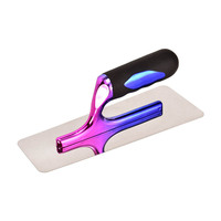 Outils de construction : Truelles de finition pour plaques de plâtre en acier inoxydable, truelles à mastic pour béton, truelles à peinture, truelles pour plâtre vénitien