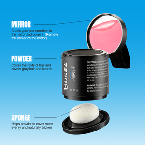 New Arrival 10G Tùy Chỉnh Nhãn Sản Phẩm Không Thấm Nước Bìa Màu Xám Tóc Gốc Cảm Ứng up Tóc Bóng Kem Che Khuyết Điểm Bột - Product Image 3