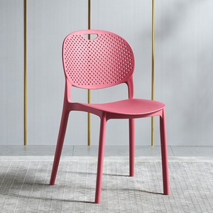 Excellente chaise en plastique colorée de conception moderne bon marché chaise empilable de pp de café de cuisine de restaurant - Product Image 6