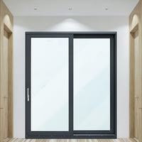 Fenêtre coulissante en aluminium pour maison australienne Nfrc Standard AS2047 fenêtre coulissante en aluminium à rupture thermique