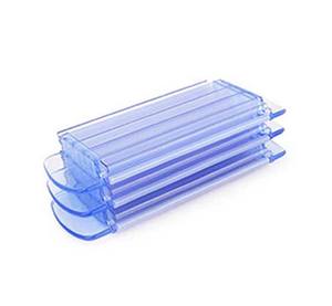 Couvercle de <span class=keywords><strong>piscine</strong></span> à lattes pliant dur en matériau Polycarbonate submergé intégré automatique de sécurité - Product Image 2