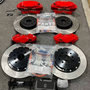 Kit <span class=keywords><strong>de</strong></span> Freinage Amélioré pour Voiture : Étrier <span class=keywords><strong>de</strong></span> <span class=keywords><strong>Frein</strong></span> à 4 Pistons et Ensemble d'Étriers à <span class=keywords><strong>2</strong></span> Pistons pour Subaru WRX, VX, STI, Forester, BRZ, ZC6, Impreza, GC8 - Product Image 1