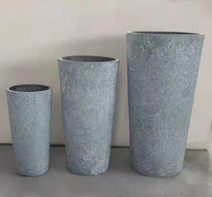 Macetas y jardineras de jardín, nuevo diseño, al por mayor, estate fiberstone - Product Image 3