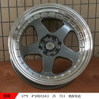 Rines de Lujo Forjados en Aleación de Aluminio 6061-T6 para Autos de Pasajeros, de 15-20 Pulgadas, 5x100, 5x108, 5x114.3 PCD, 50mm 0mm ET