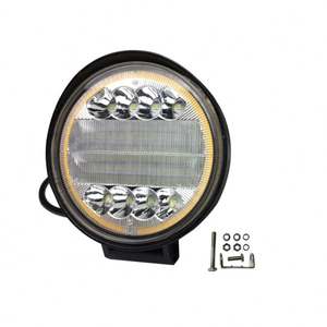 Foco <span class=keywords><strong>LED</strong></span> Redondo Brillante, Luz de Trabajo, Luz Antiniebla para Conducir Automóviles, SUV, Camiones, para Reparación de Automóviles, Campamento, Senderismo, Excursionismo - Product Image 2