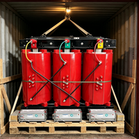Transformateur sec à résine coulée 25000 kVA 25 MVA, 20 kV à 6,3 kV, Dyn1, 6 % d'impédance, IEC60076, Fourniture d'usine