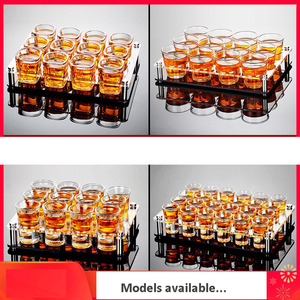 Vasos de Chupito de 1 oz para Fiestas al por Mayor con Bandeja y Soporte de Acrílico - Product Image 6