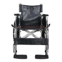 Foshan Simple Drive Fauteuil roulant médical pliable léger non magnétique Fauteuil roulant manuel en aluminium pour IRM
