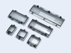 IP67 Transparent ABS PC Protective <b>Window</b> <b>Cover</b> for Instrument Enclosure & Distribution Box, 1-18 Way - Product Image 4