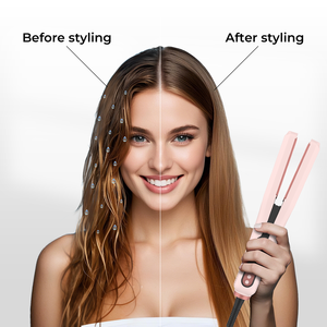 Wet to Dry ferro piatto Airstyler Set per la cura dei capelli e lo <span class=keywords><strong>Styling</strong></span> elettrodomestici flusso d'aria esterno ioni negativi piastra per capelli - Product Image 3