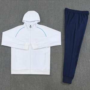 2026 Jogging-Trainingsanzug Günstige Fußballverein-Uniformen Echte Herren Fußballjacken Napoli Jogginghosen und Kapuzenpullover Set Sportbekleidung - Product Image 2