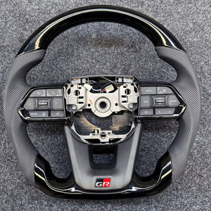 <span class=keywords><strong>GR</strong></span> Volant en fibre de carbone toyota rav4 2014 Compatible avec Camry Land Cruiser FJ Corolla <span class=keywords><strong>Yaris</strong></span> Fortuner - Product Image 1