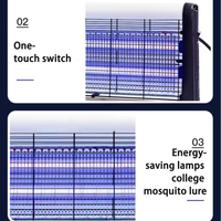 Lampe anti-moustiques rechargeable économique Fonctionnement économique Piège à insectes électrique Économique