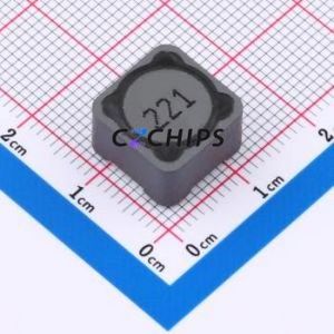 DRH127-221MT ตัวเหนี่ยวนำไฟฟ้าแบบ SMD, 12.5x12.5 มม. ( ค่าความเหนี่ยวนำ: 220uH ) ( ความแม่นยำ: 20% กระแสไฟฟ้าที่กำหนด: 1.6A ) - Product Image 1