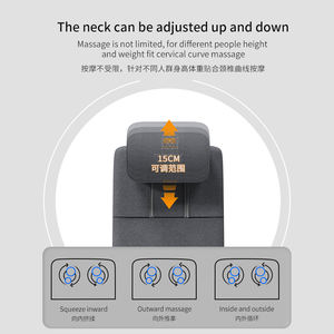 Diseño de patente exclusiva Productos de masaje Cojín de masaje Shiatsu tamaño Cuerpo pequeño que se puede plegar Cojín de masaje de cuerpo completo - Product Image 5