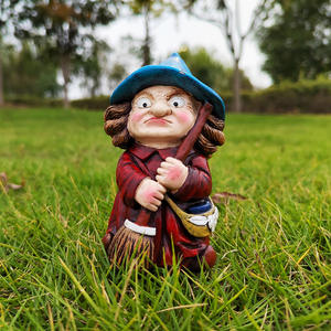 Ornamenti da scrivania personalizzati in resina per casa e ufficio decorazioni da giardino per esterni statuette magiche di <span class=keywords><strong>streghe</strong></span> di Halloween - Product Image 6