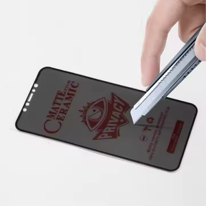 Protector de Pantalla de Cerámica Mate de Cobertura Total, Anti-Huellas, Anti-Espía para <span class=keywords><strong>iPhone</strong></span> 16 15 14 <span class=keywords><strong>Plus</strong></span> 13 12 11 Pro Max - Product Image 5