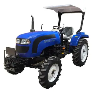 Mini Four Wheel 4*4 Diesel Farm Tractor 25HP 30HP 35HP 40HP Garden Tractor With Front Loader And Backhoe Price List