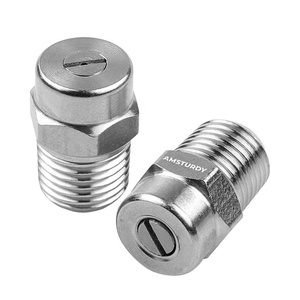 Buse de pulvérisation filetée <span class=keywords><strong>haute</strong></span> <span class=keywords><strong>pression</strong></span> Amsturdy TN01 pour <span class=keywords><strong>nettoyeur</strong></span> <span class=keywords><strong>haute</strong></span> <span class=keywords><strong>pression</strong></span>, jet d'eau pour lavage de voiture - Product Image 1