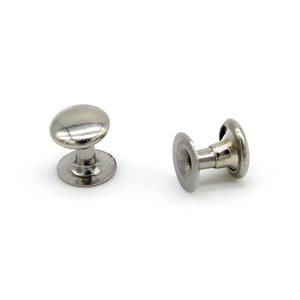 Rivets en acier inoxydable 304 de haute qualité et rivets rapides à double capuchon en laiton <span class=keywords><strong>pour</strong></span> ceintures en cuir, sangles de sacs et artisanat du cuir DIY - Product Image 6