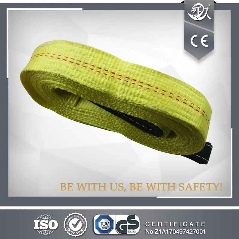 Polyester Webbing Sling 1T/2T/3T/4T/5T Polyester Lifting Webbing Sling