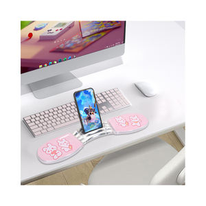 Tapis de souris pour clavier de station d'accueil de téléphone portable fixe en forme de broche <span class=keywords><strong>PC</strong></span> personnalisé Tapis de souris transparent antidérapant <span class=keywords><strong>Repose</strong></span>-poignet pour bureau - Product Image 1