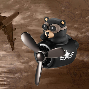 메센테 귀여운 동물 대용량 팩 미니 컴팩트 디자인 차량용 송풍구 안전 디퓨저 방향제 - Product Image 5