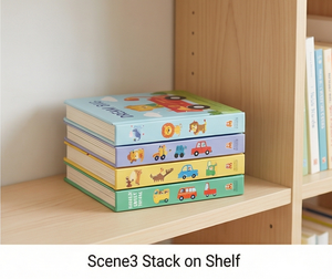 Livre <span class=keywords><strong>d</strong></span>'histoires pour enfants en carton épais avec impression couleur personnalisée, couverture rigide - Product Image 1