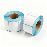 Convient aux étiquettes autocollantes thermosensibles et aux étiquettes logistiques rectangulaires imperméables, papier pour étiquettes thermiques