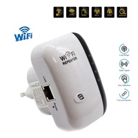 Repetidor Wifi Inalámbrico, Amplificador de Señal Wifi, Extensor de Rango Largo, Router, Repetidor Wi-Fi 300Mbps, Punto de Acceso
