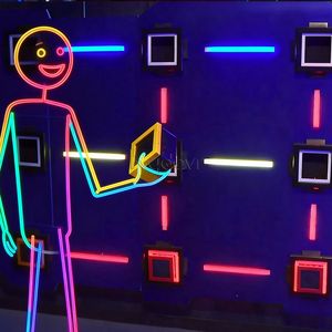 Juego Interactivo Digital con Luces LED para Desafíos de Coordinación Ojo-Mano y Formación de Equipos en Multijugador Inmersivo - Product Image 1