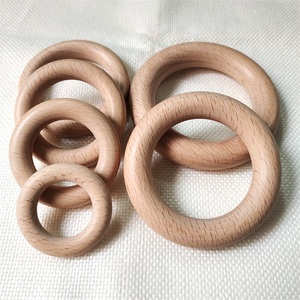 <span class=keywords><strong>Anneau</strong></span> de <span class=keywords><strong>dentition</strong></span> pour bébé en bois de hêtre, rond et <span class=keywords><strong>naturel</strong></span>, 25-120mm - Product Image 5