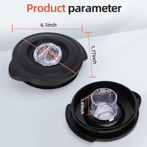 Repuestos para <span class=keywords><strong>licuadora</strong></span> Tapa <span class=keywords><strong>de</strong></span> tarro Osterize para tarro <span class=keywords><strong>de</strong></span> <span class=keywords><strong>acero</strong></span> <span class=keywords><strong>inoxidable</strong></span> <span class=keywords><strong>de</strong></span> 1,5 l - Product Image 2