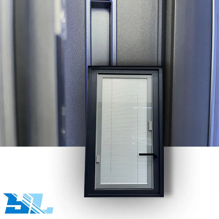Ulianglass energeticamente efficiente prevenzione degli uragani finestre inclinabili a telaio stretto a battente