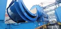Machine de pyrolyse Lanning, usine de pyrolyse de recyclage des pneus et des plastiques, machines de pyrolyse du caoutchouc
