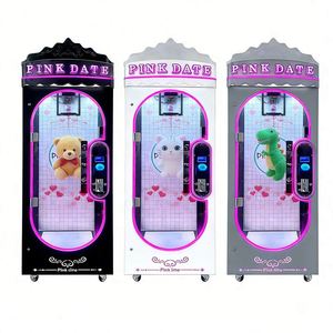 Guangzhou Super Mega Mini Claw Machine Brick Built Style Money Air Family Game <b>Arcade</b> Machine - Product Image 1